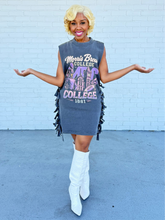 Load image into Gallery viewer, MBC Gray Vintage Rocker Dress